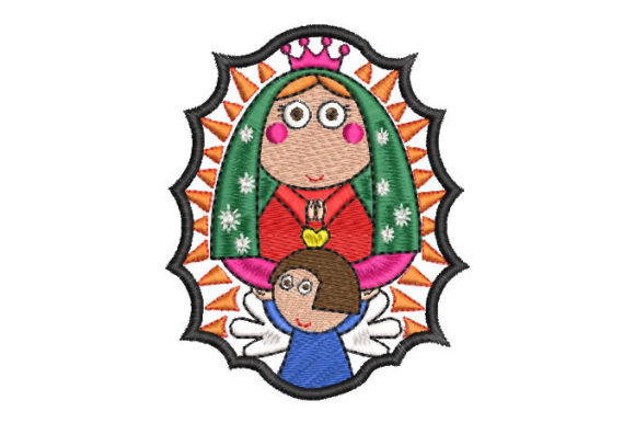 Animated Virgin of Guadalupe