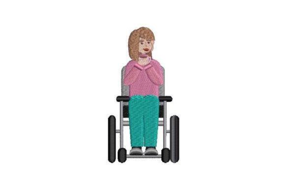 Paraplegic Person Embroidery Design Review