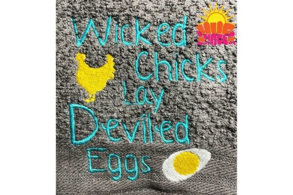 Wicked Chicks: A Seasonal Embroidery Must-Have
